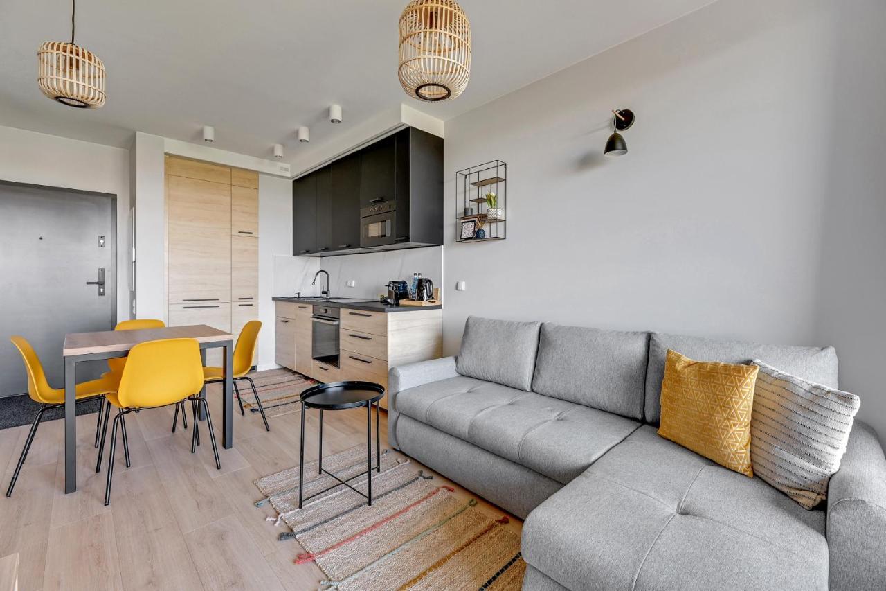 Chlebova - Riverside View Terrace, Free Parking, Gym & Kidsplay By Downtown Apartments Gdańsk Exteriör bild