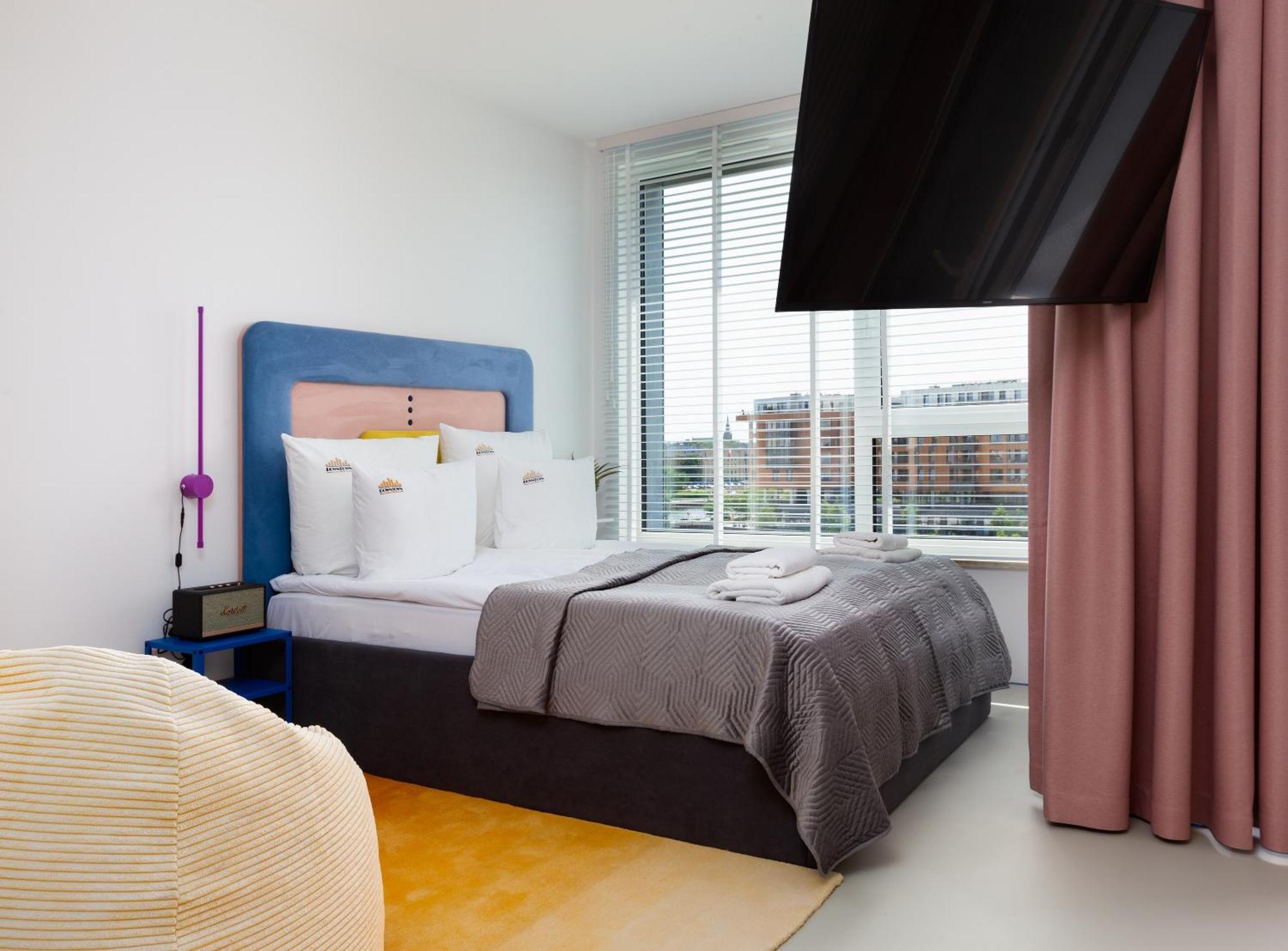 Chlebova - Riverside View Terrace, Free Parking, Gym & Kidsplay By Downtown Apartments Gdańsk Rum bild