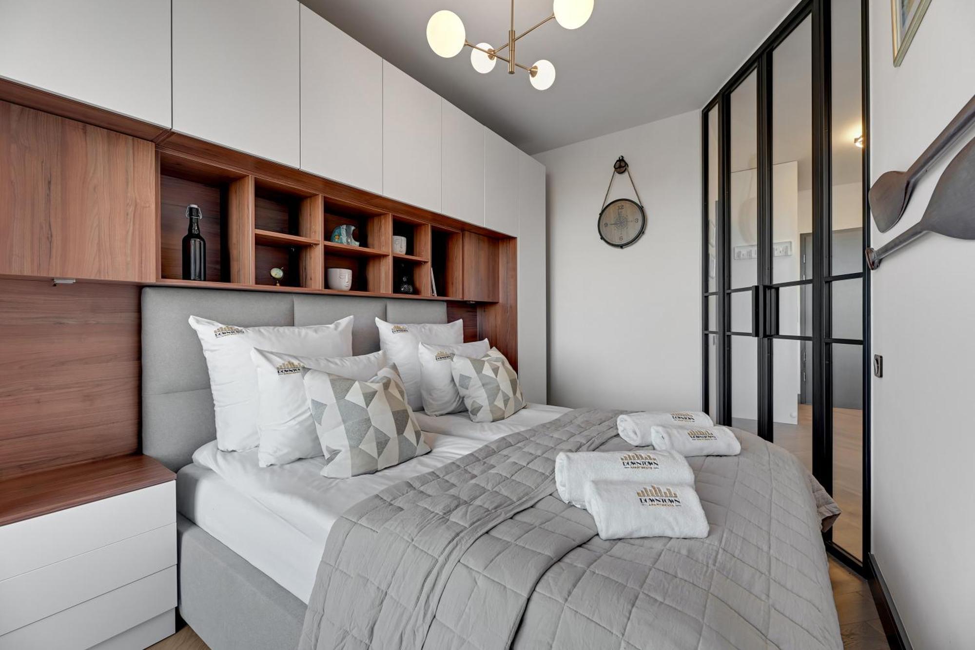 Chlebova - Riverside View Terrace, Free Parking, Gym & Kidsplay By Downtown Apartments Gdańsk Exteriör bild