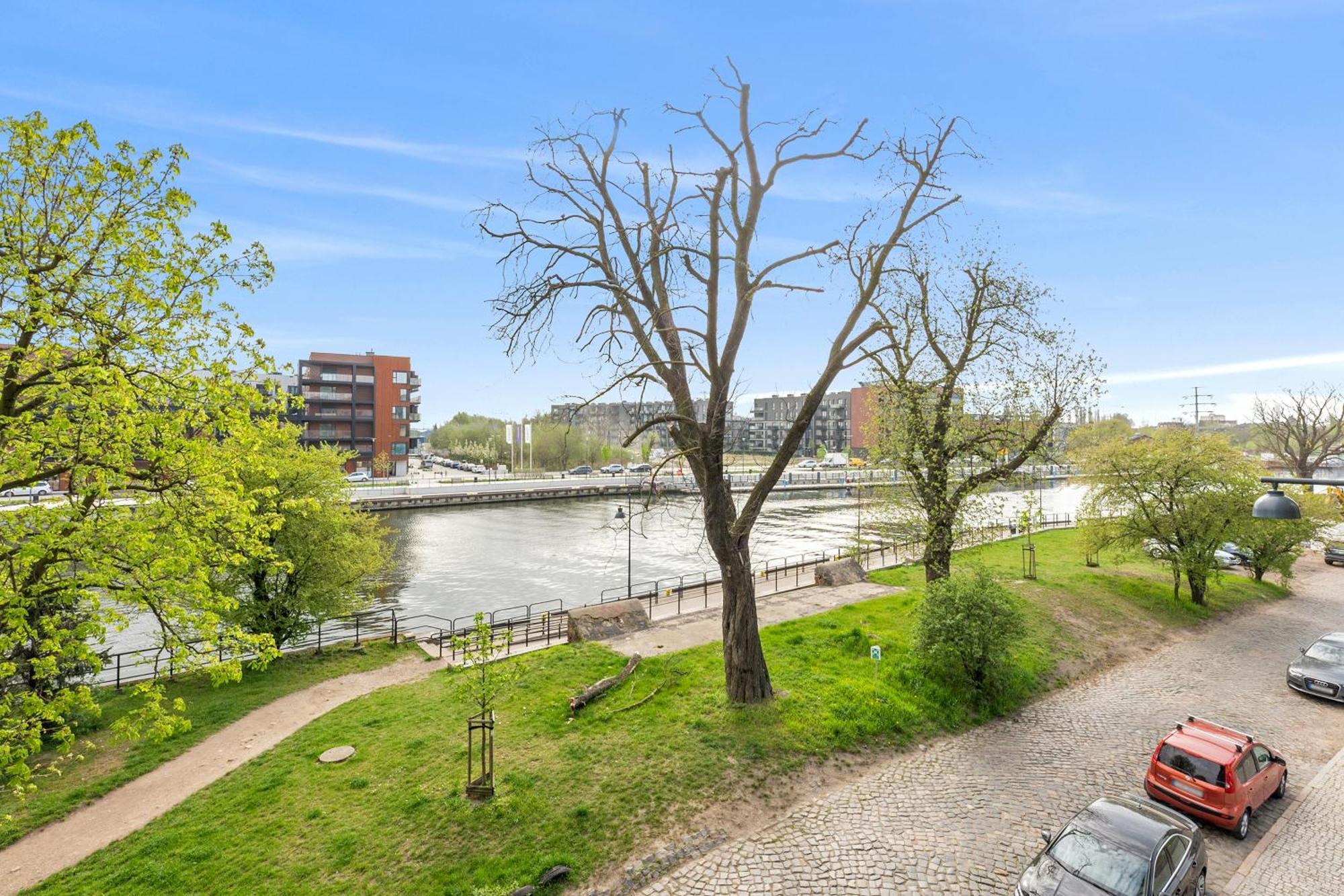 Chlebova - Riverside View Terrace, Free Parking, Gym & Kidsplay By Downtown Apartments Gdańsk Exteriör bild
