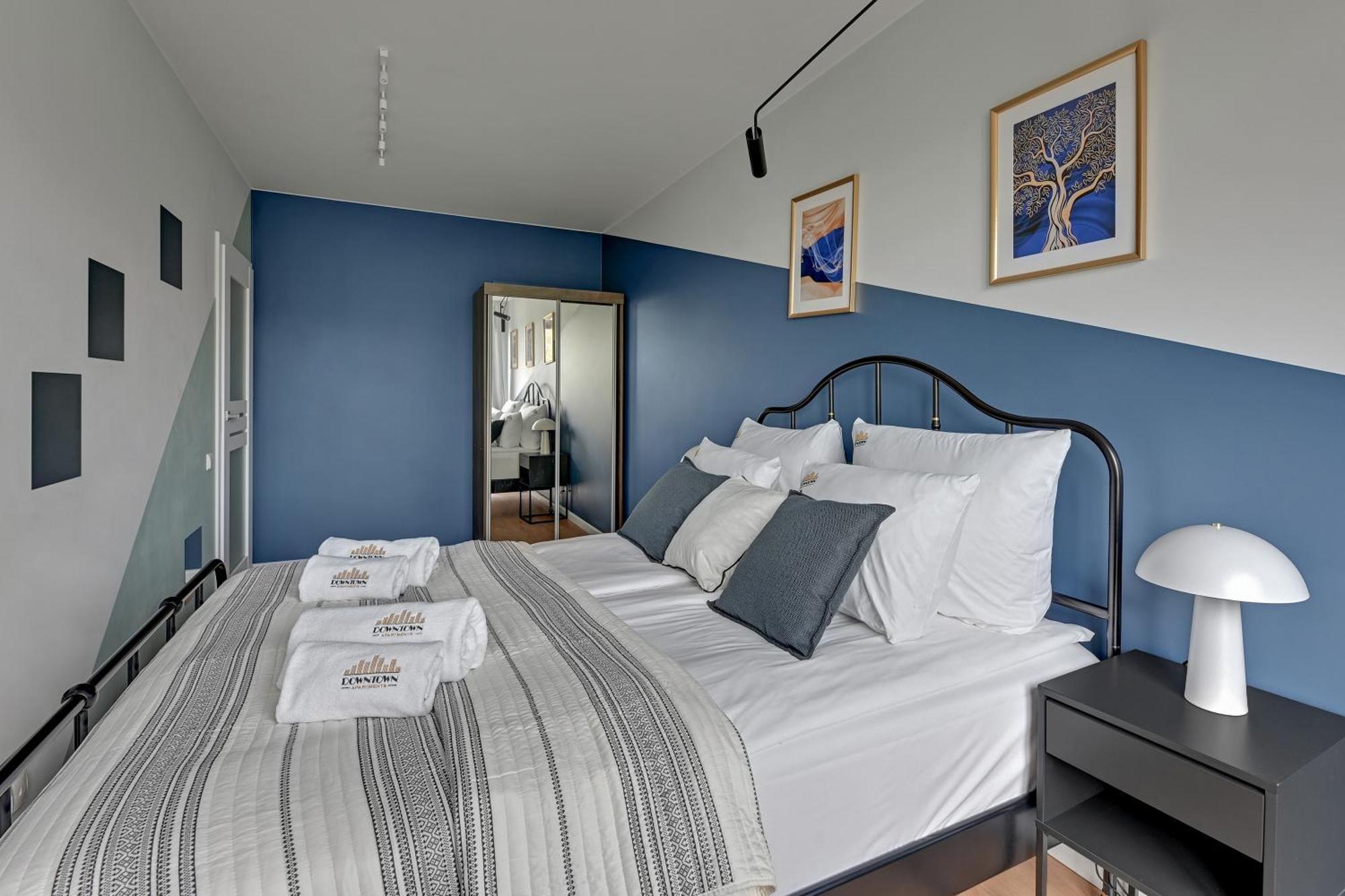 Chlebova - Riverside View Terrace, Free Parking, Gym & Kidsplay By Downtown Apartments Gdańsk Rum bild