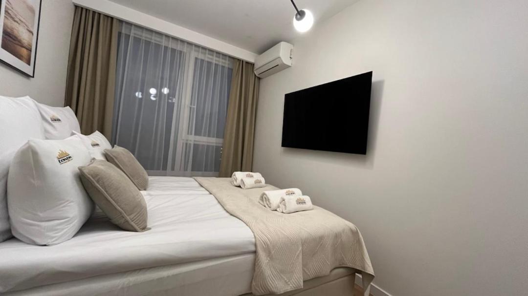 Chlebova - Riverside View Terrace, Free Parking, Gym & Kidsplay By Downtown Apartments Gdańsk Exteriör bild