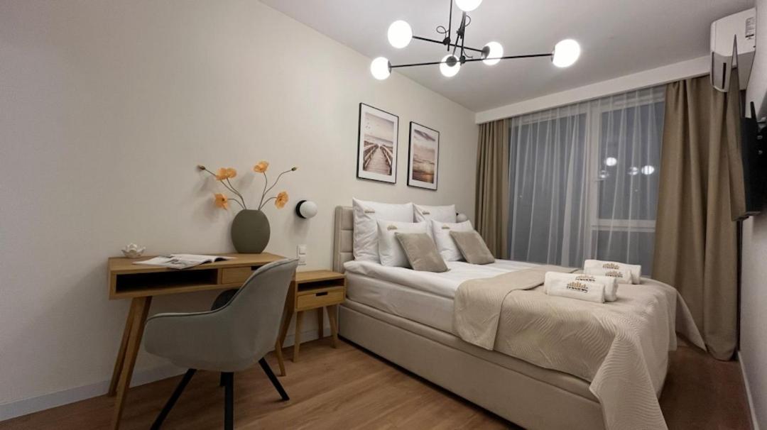 Chlebova - Riverside View Terrace, Free Parking, Gym & Kidsplay By Downtown Apartments Gdańsk Exteriör bild